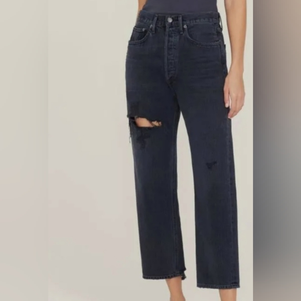 Agolde Women's 90's Crop